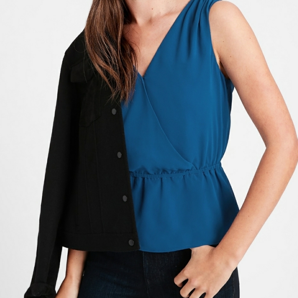 NWT BR Peplum Blouse